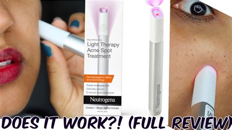 Testing Neutrogena Light Therapy Pen For Acne Is It Worth It Does It
