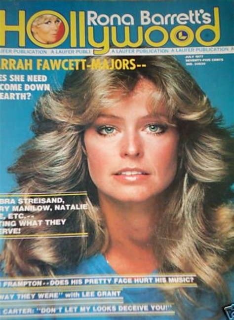 Farrah Fawcett Covers Hollywood Magazine Us July 1977 List Of