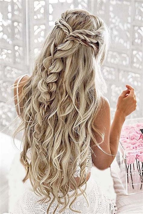 10 Pretty Braided Hairstyles For Wedding Pop Haircuts