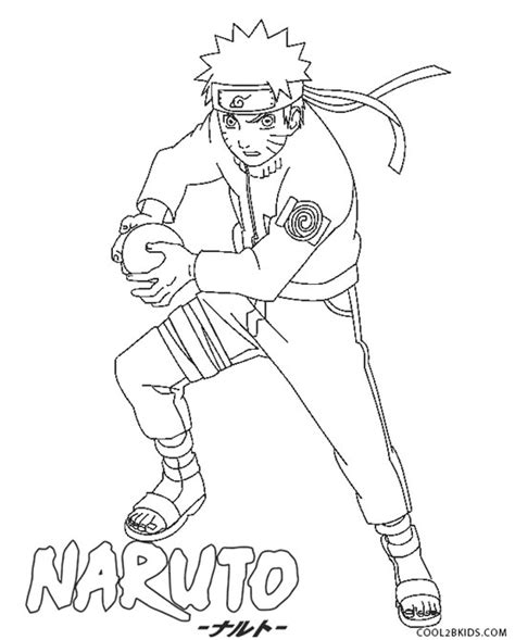 Coloriages Naruto Coloriages Gratuits à Imprimer