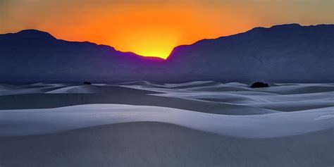 White Sands Sunset Abstract Photograph By Harriet Feagin Photography