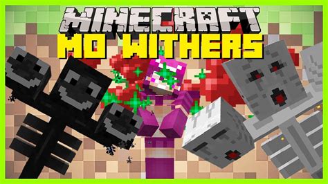 Minecraft Mos Wither Mod Girl Wither Elemental Withers And Crazy