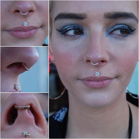 Examples Of Correct Septum Piercing Placement From Lynn At Icon Rpiercing