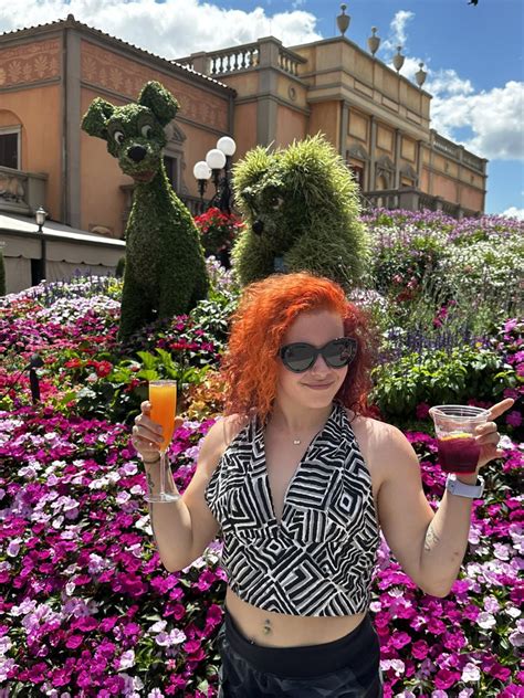 Masha Slamovich マーシャ・スラモビッチ On Twitter Double Fisting Drinks At Epcot Is The Vibe For Today 🥂