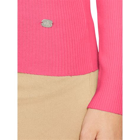 Lyst Ralph Lauren Ribbed Turtleneck Sweater In Pink