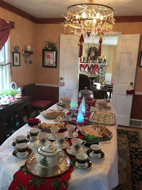 Pin By Ria Braxhoofden On Kerst Christmas Tea Party Christmas Tea