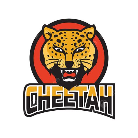 Cheetah Logo Vector Illustration Cheeta Cheetah Print Cheetah Vector