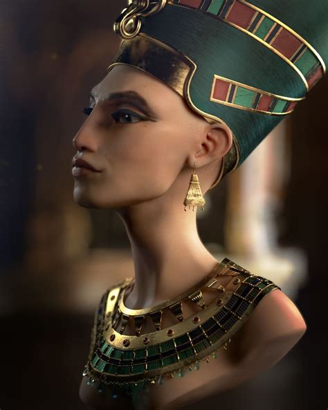 Nefertiti Queen Nefertiti Egyptian Goddess