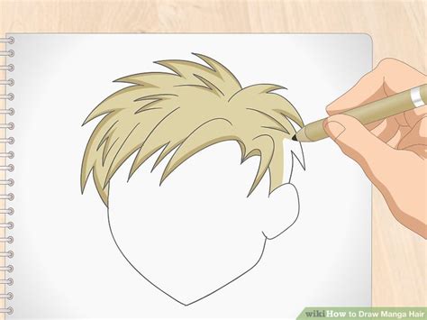 How To Draw Anime Manga Hair Manga