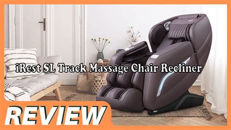 irest sl track massage chair recliner full body massage chair review 2020 youtube