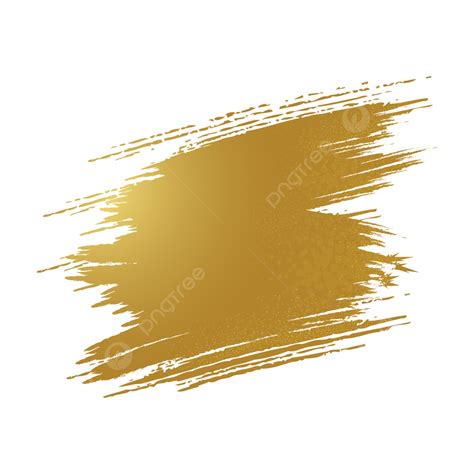 Golden Brush Stroke Vector Hd Png Images Golden Brush Stroke Png