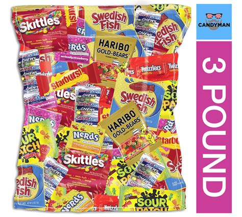 Buy Assorted Candy Party Mix 3lb Pack Party Favors For Kids Skittles