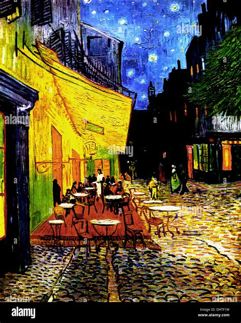 Van Gogh Cafe En La Terraza De Noche Fotografías E Imágenes De Alta