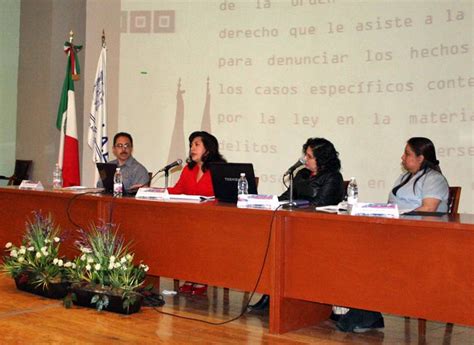 dictan conferencia sobre Órdenes de protección a mujeres grupo milenio