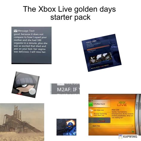 The Xbox Live Golden Days Starter Pack Starterpacks