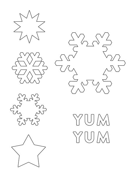 This free snowflake template is perfect for coloring page for your kiddos or even an adult. Snowflake Templates - 49+ Free Word, PDF, JPEG, PNG Format ...