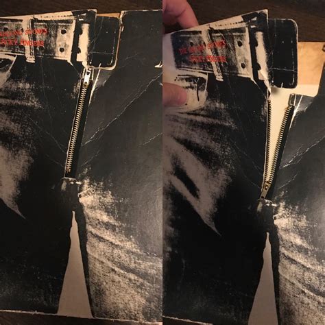 My Rolling Stones Sticky Fingers Album Has A Working Zipper R