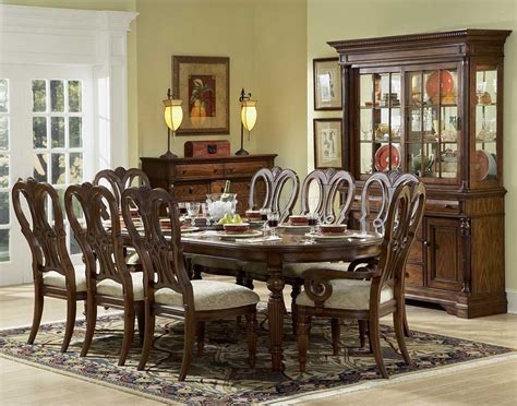 Amazon coyote_sc new classic furniture. Mahogany Finish Classic Dining Room Table w/Optional Items