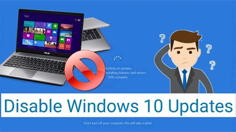 How To Disable Windows 10 Updates Youtube