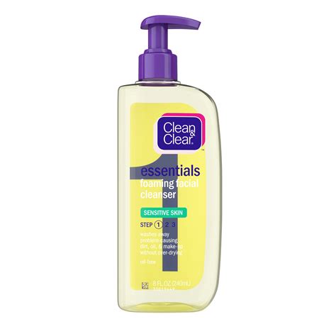 Clean And Clear Essentials Foaming Facial Cleanser For All Skin Types