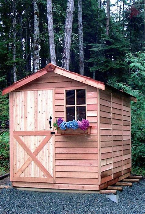 Cedarshed Gardener 6x6 Shed G66 Free Shipping