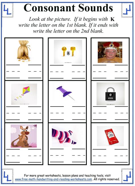 Letter K Worksheets And Activities