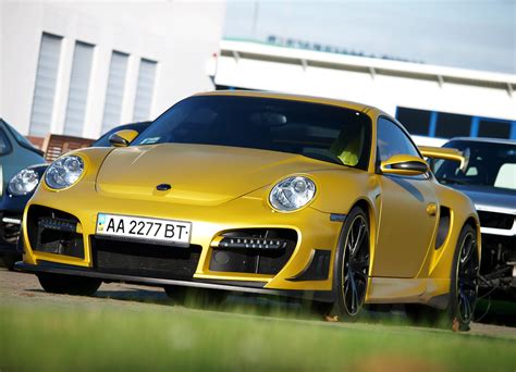 Fond Décran Or Porsche 911 Voiture De Sport Ukraine Réglage