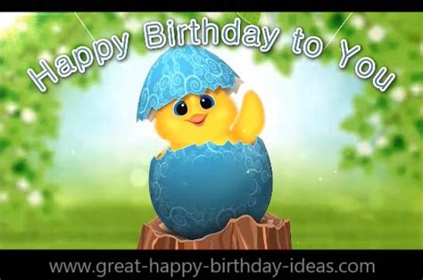 Chick Chick Happy Birthday Ecard Free Funny Birthday Wishes Ecards