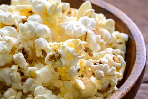 Close Up Of Popcorn Stock Image Image Of Buttered Nutrition 68784583