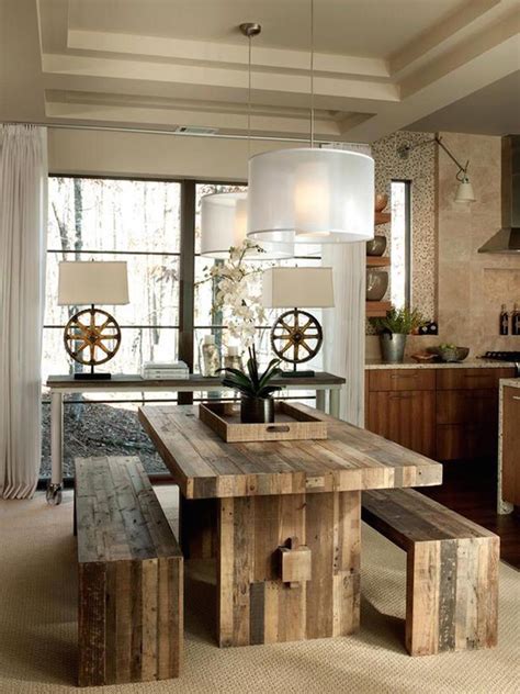23 Cool Rustic Dining Room Designs Interior God
