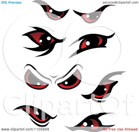 Evil Eyes Clip Art Cliparts
