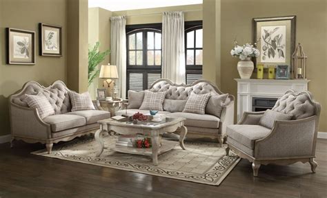 Acme 56050 Chelmsford Formal Living Room Set Dallas Designer Furniture