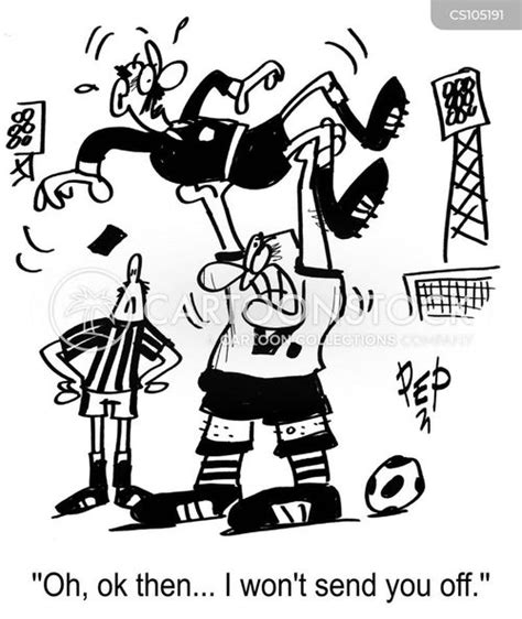 Football Referees Cartoons And Comics Funny Pictures From Cartoonstock