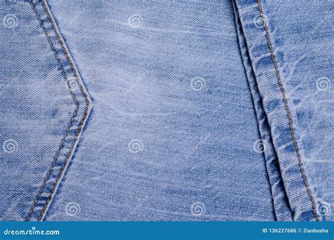 Denim Blue Jeans Stock Photo Image Of Backdrop Color 136227686