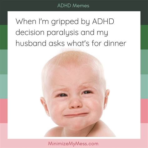 36 Funny Relatable ADHD Memes Minimize My Mess