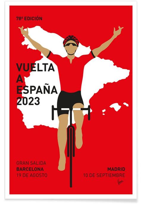 Vuelta A Espana 2023 Póster Juniqe