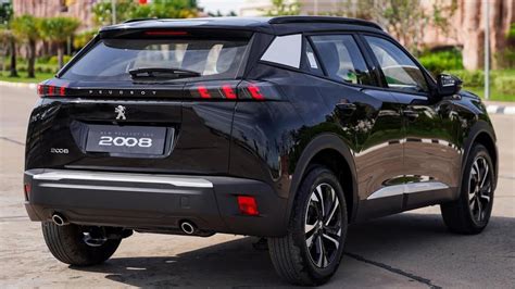 The New Peugeot 2008 12l 2023 Black Color Exterior Youtube