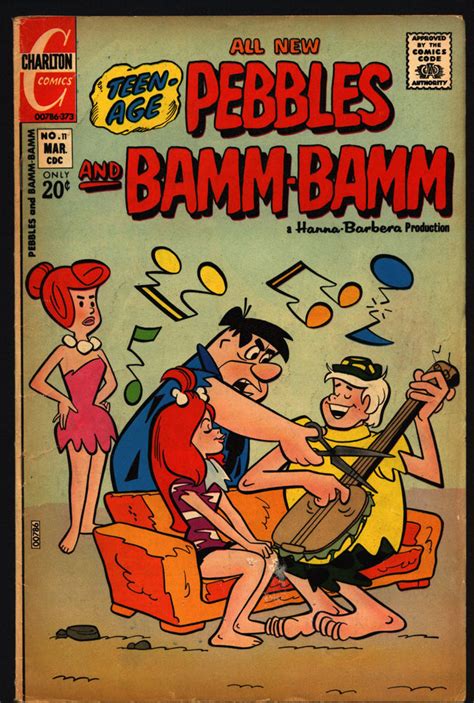 Flintstones Pebbles And Bamm Bamm 11 1973 Fred Wilma Hanna Barbera Ch