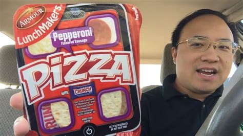 Armour Lunch Makers Pepperoni Pizza Youtube