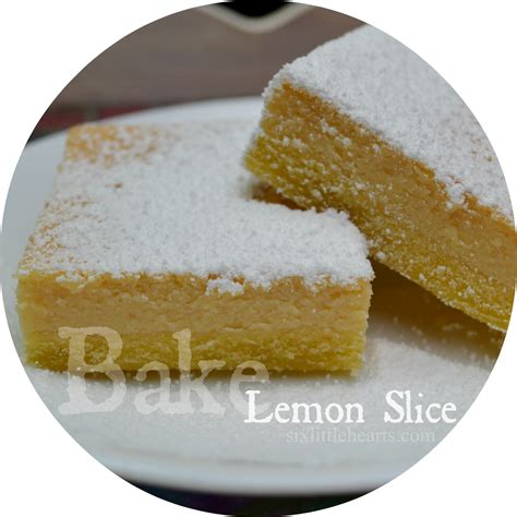 Lemon Slice Recipe A Simple And Delicious Treat To Bake Slices