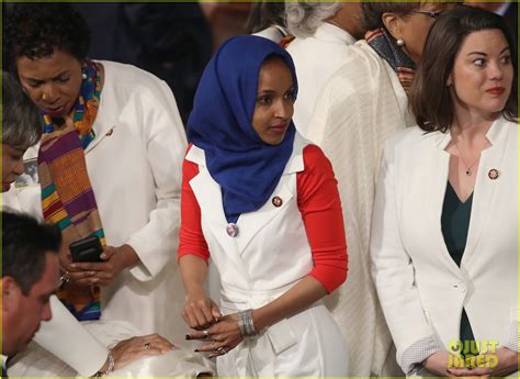 Women Of Congress Wear White At State Of The Union Speech Photo