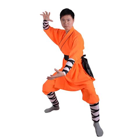Buy Chinese Traditional Shaolin Temple Warrior Monks Robe Martial Arts