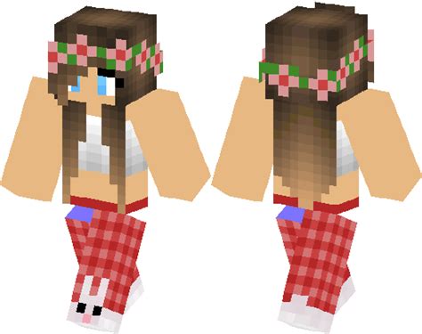 Cute Pj Girl Minecraft Skin Minecraft Hub