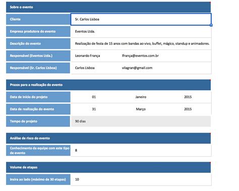 Planilha De Precificação De Eventos Em Excel 30 Planilhas Prontas