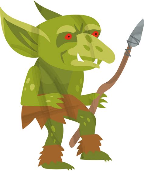 Illustration Of A Green Goblin Royalty Free Svg Cliparts Vectors