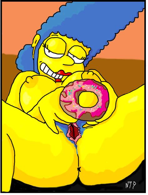 Rule 34 Breasts Color Female Female Only Food Human Marge Simpson