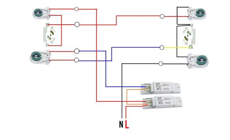 Multiple Fluorescent Light Wiring Diagram