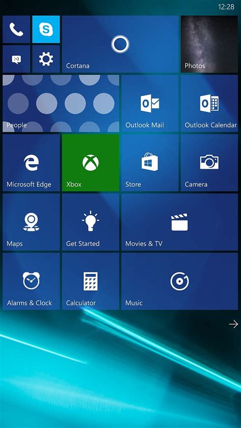 Windows 10 Interface Interface Technology Windows 10 Hd Phone