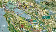 mapa de silicon valley mapas - Alcatraz Tours Blog