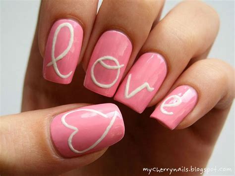 36 Cute Nail Art Designs For Valentines Day